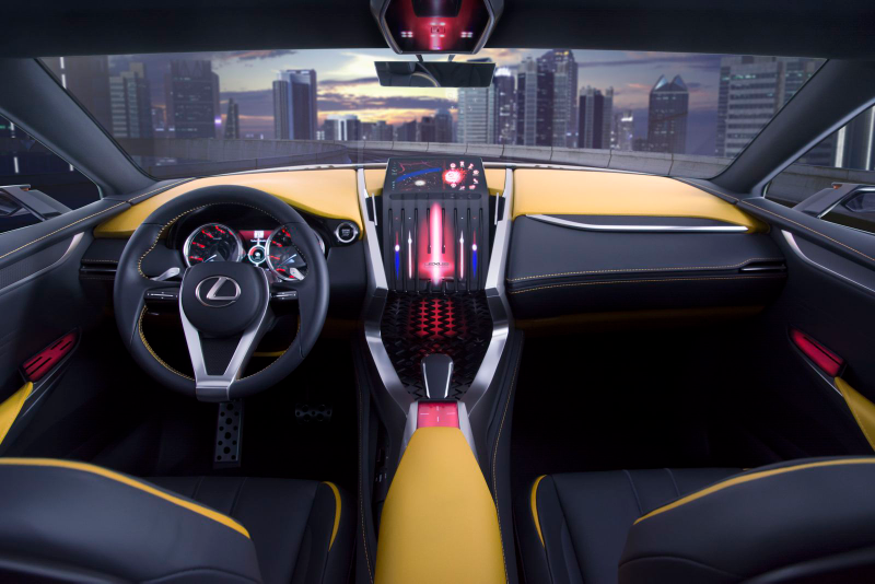 Illustration for article titled Lexus Reveals Turbocharged Lexus LF-NX Concept At Tokyo Motor Show